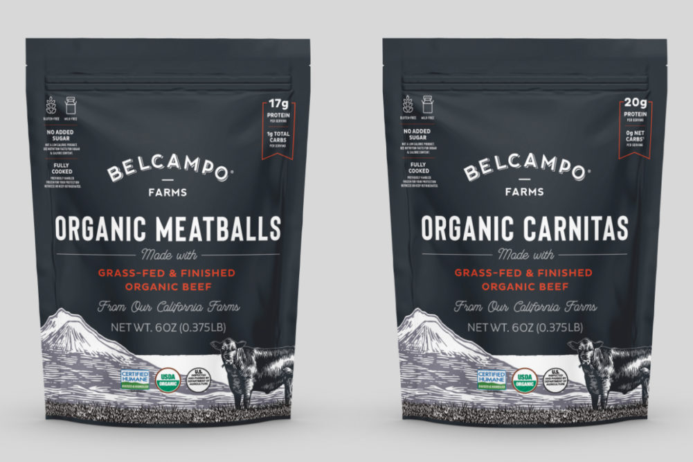 Belcampo meatballs and carnitas