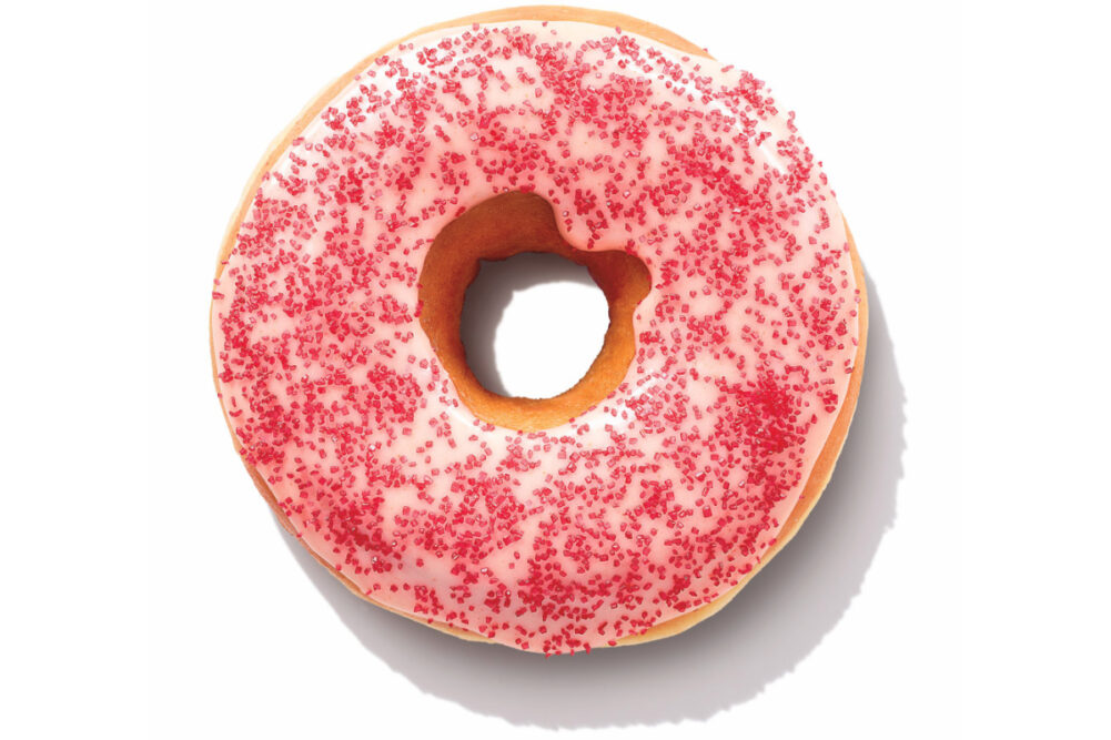 Dunkin' Spicy Ghost Pepper Donut