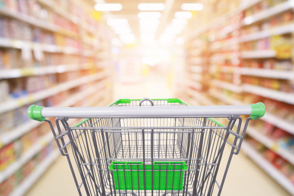 Grocery shopping cart