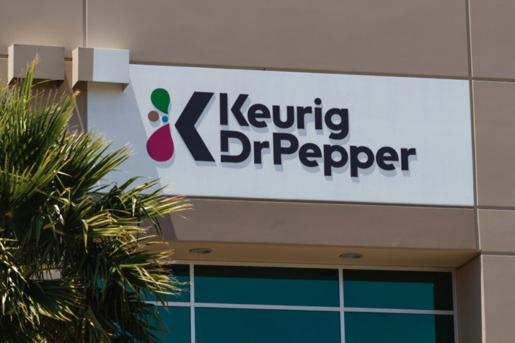 Keurig Dr Pepper sign