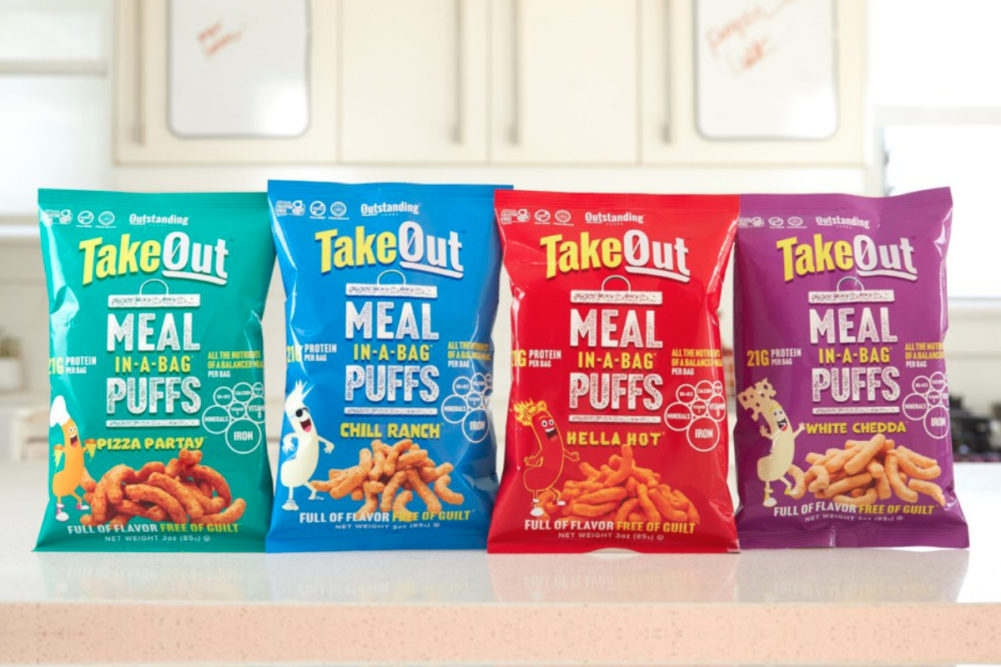 Outstanding Foods TakeOut Meal-In-A-Bag Puffs