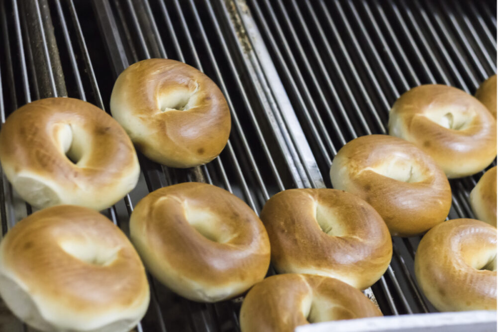 Bagel production line