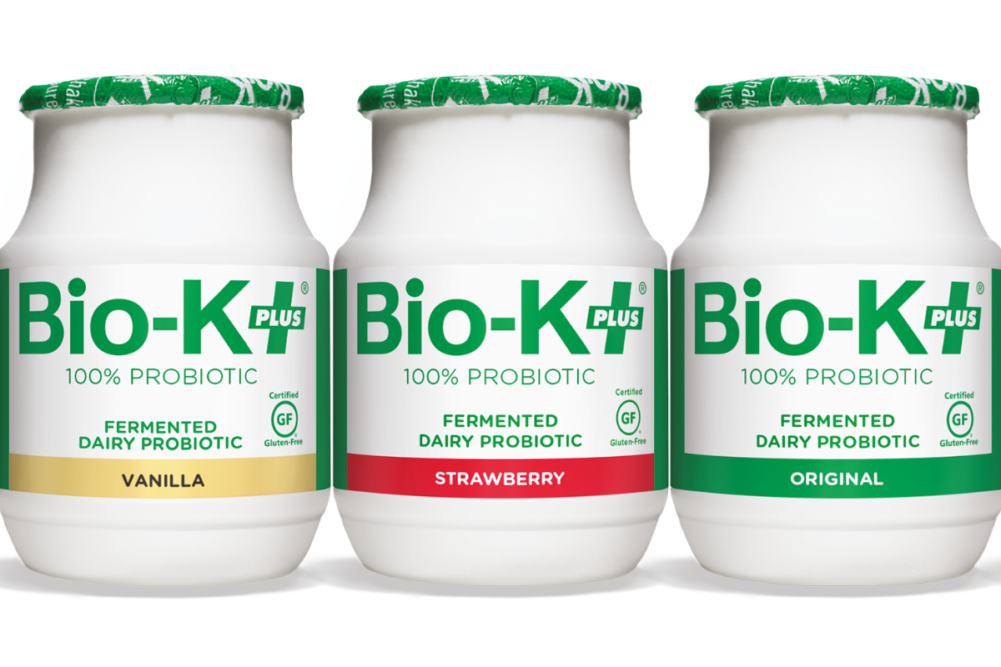 Bio-K Plus probiotic fermented beverages and