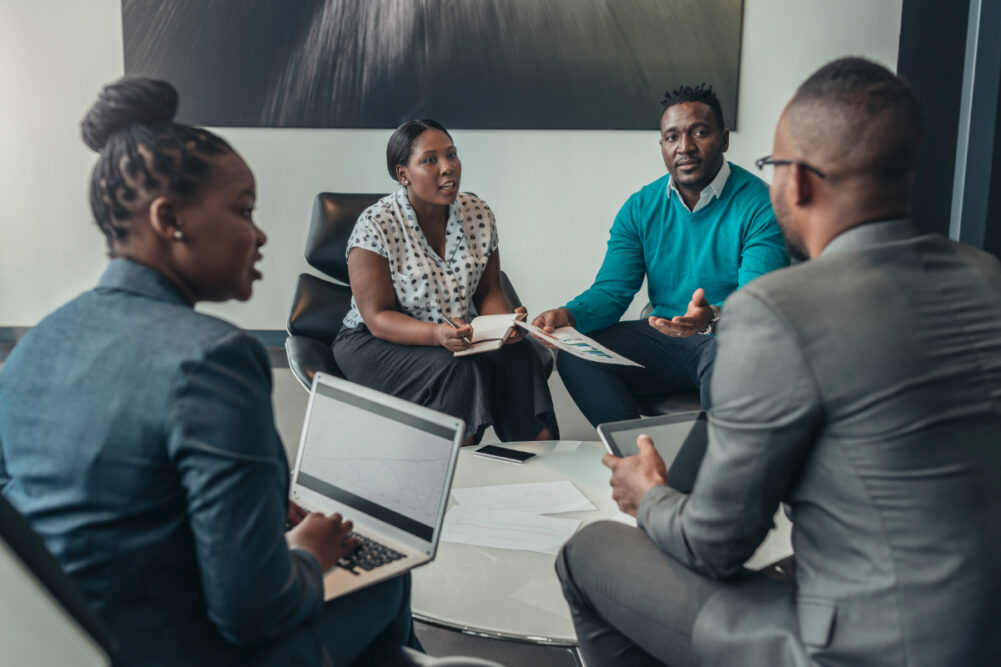 Black owned business meeting