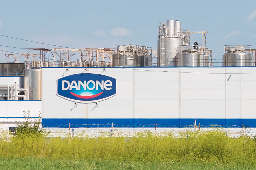 Danone factory in Russia