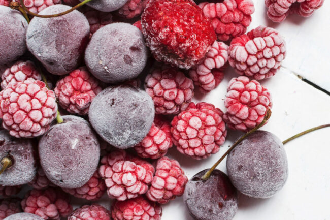 Frozen fruit