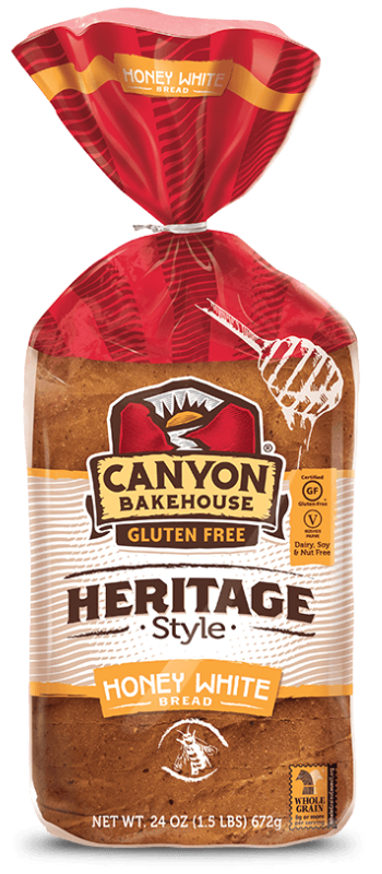Canyon Bakehouse gluten-free honey white bread