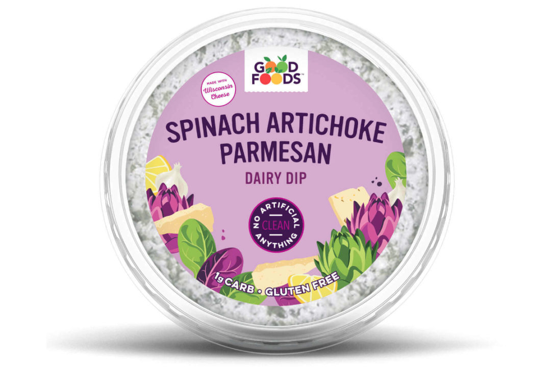 Good Foods Spinach Artichoke Parmesan Dairy Dip