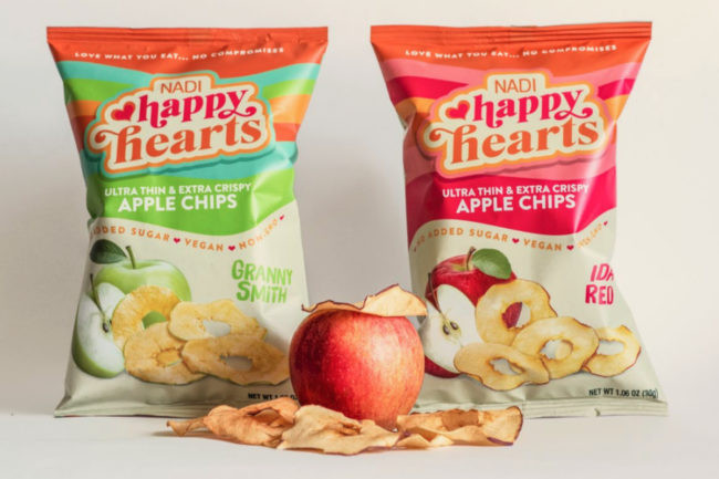 NADI Happy Hearts Apple Chips