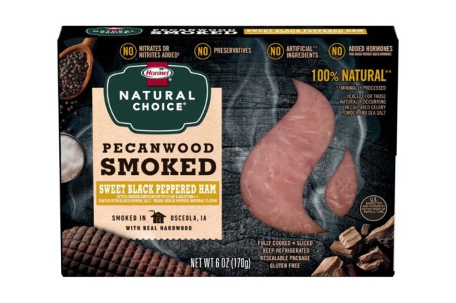 Hormel Natural Choice Pecanwood Smoked Sweet Black Peppered Ham