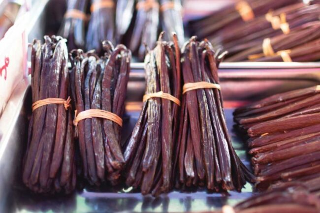 Sustainably sourced vanilla