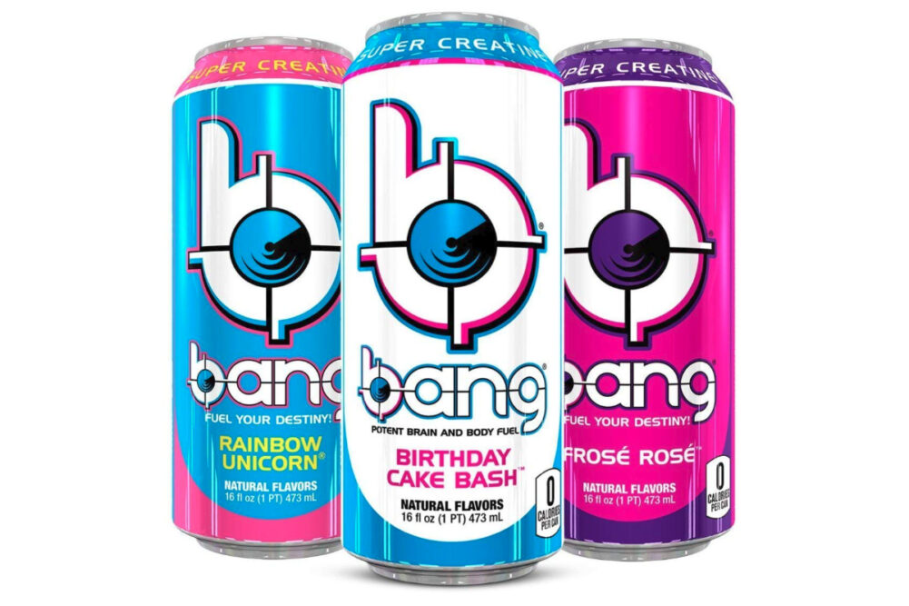 Bang energy drinks