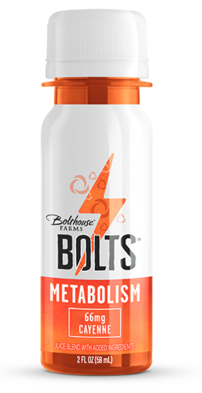 Bolthouse Farms Bolts metabolism shot