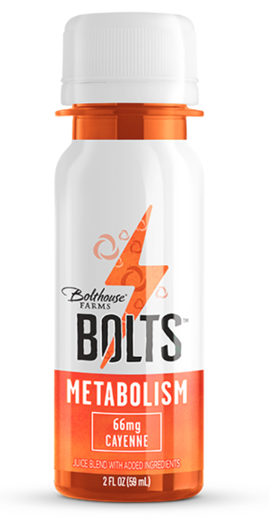 Bolthouse Farms Bolts metabolism shot