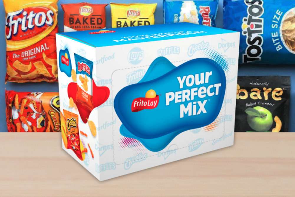 Frito-Lay customizable snacks box