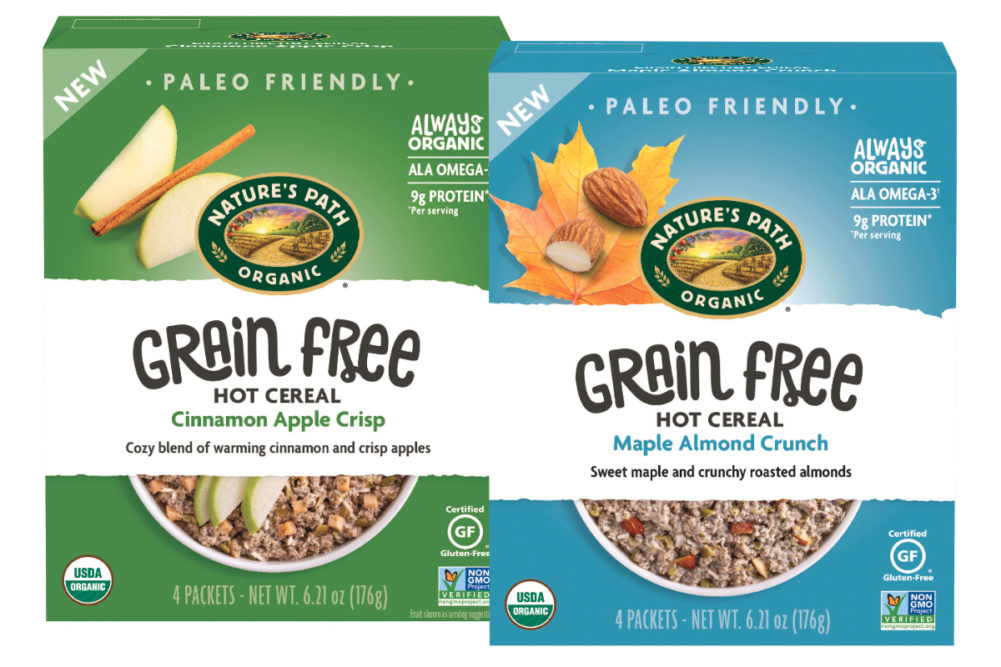 Nature’s Path Organic Foods grain-free hot cereal