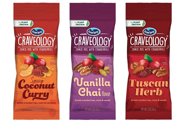 Ocean Spray Craveology Fruit and Nut Snack Mixes