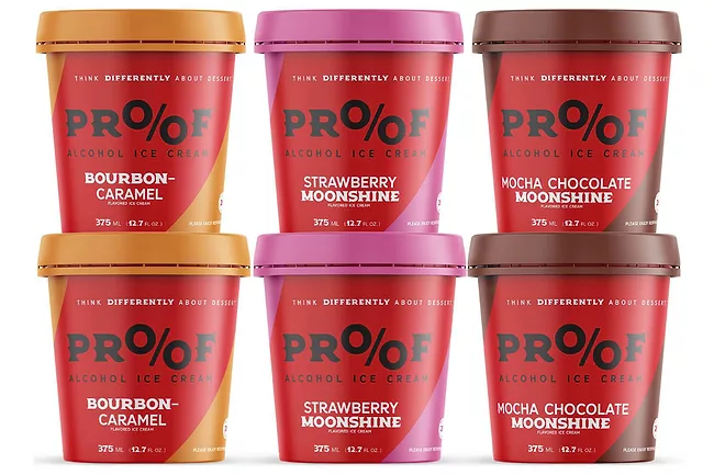 Proof Alcohol Ice Cream