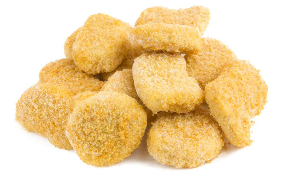 breaded frozen fried food products