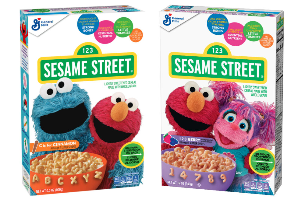 General Mills Sesame Street Cereal