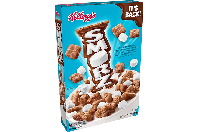 Kellogg's Smorz cereal