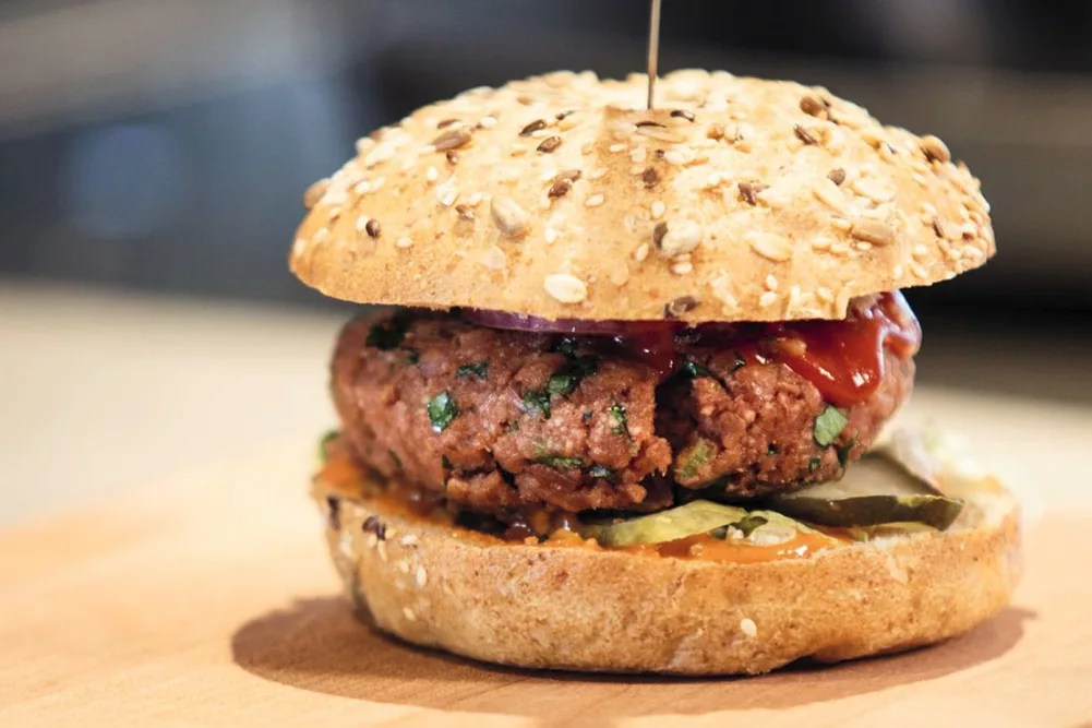 Buhler plant-based patty