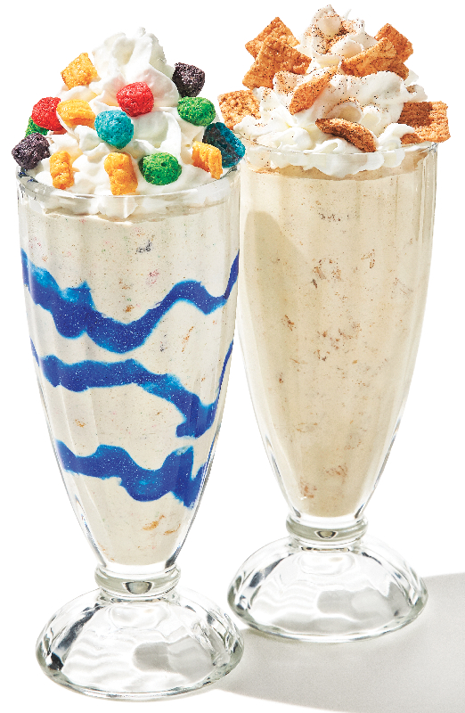 IHOP Cereal Milkshakes