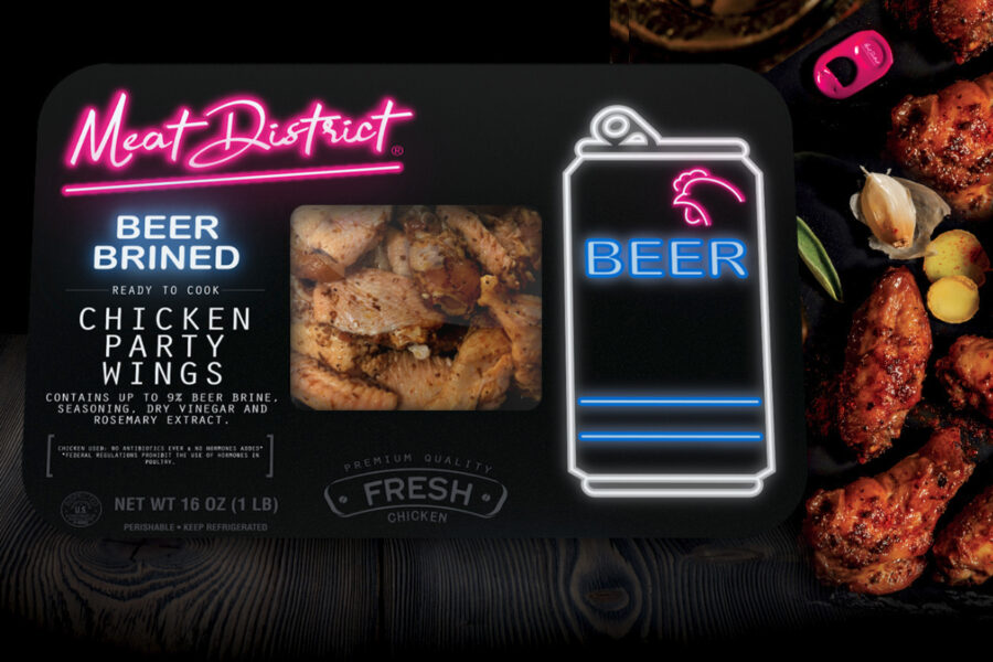 Meat District Beer Brined wings