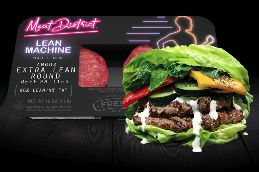 Meat District The Lean Machine burger
