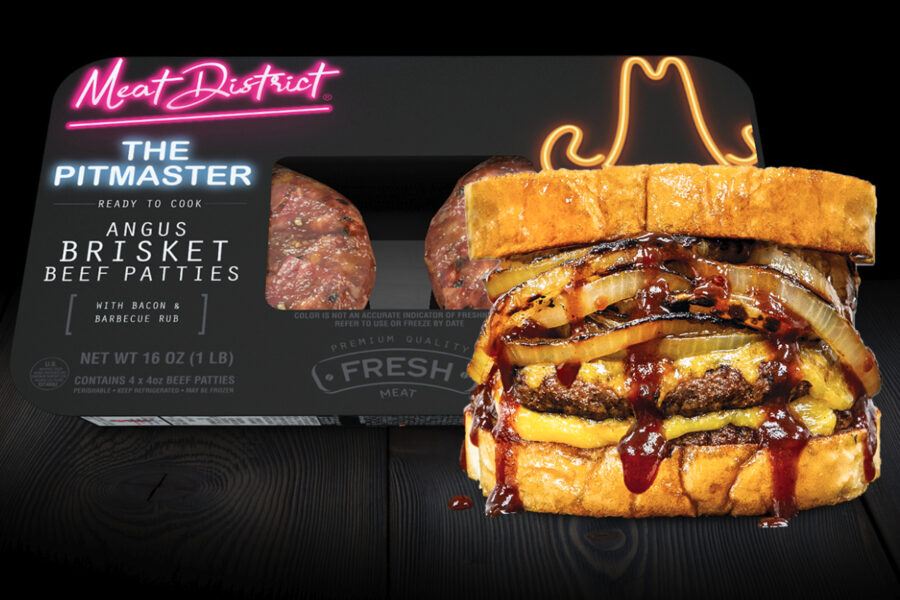 Meat District The Pitmaster burger