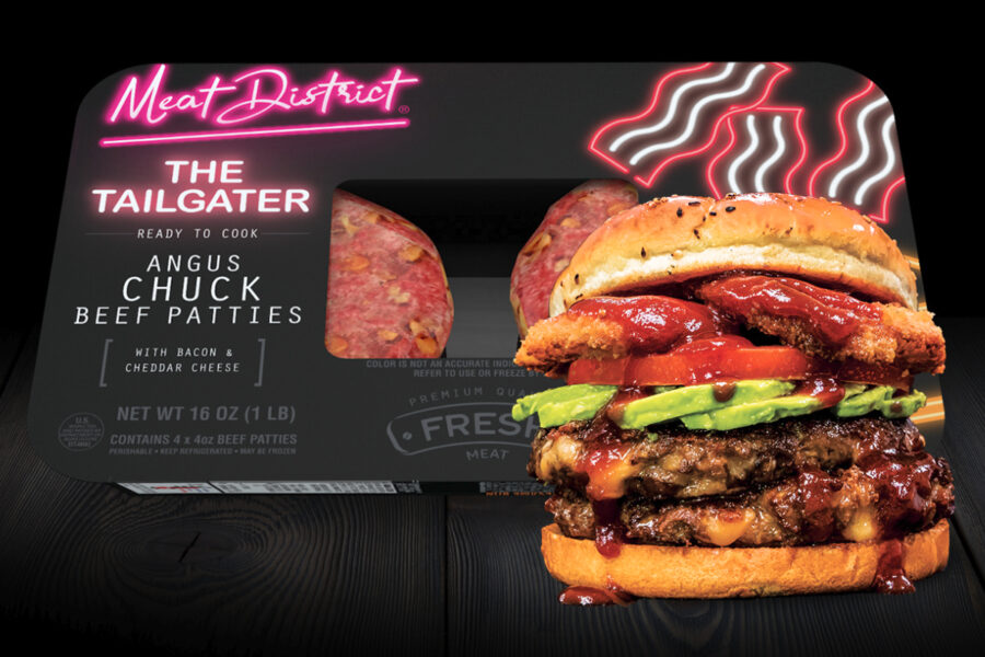 Meat District The Tailgater burger