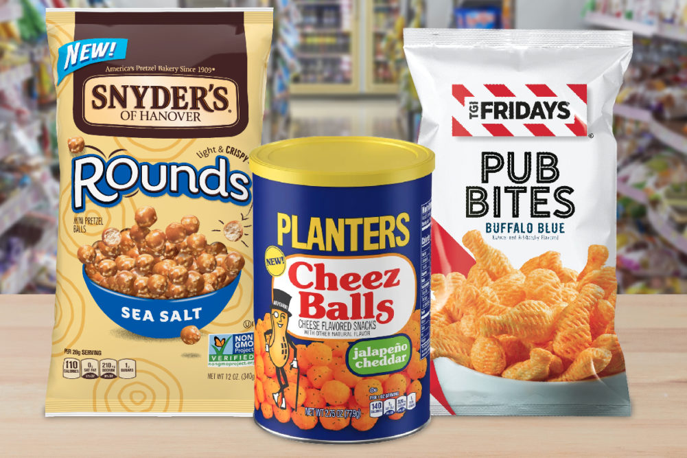 New salty snacks from Campbell Soup, Kraft Heinz and Utz