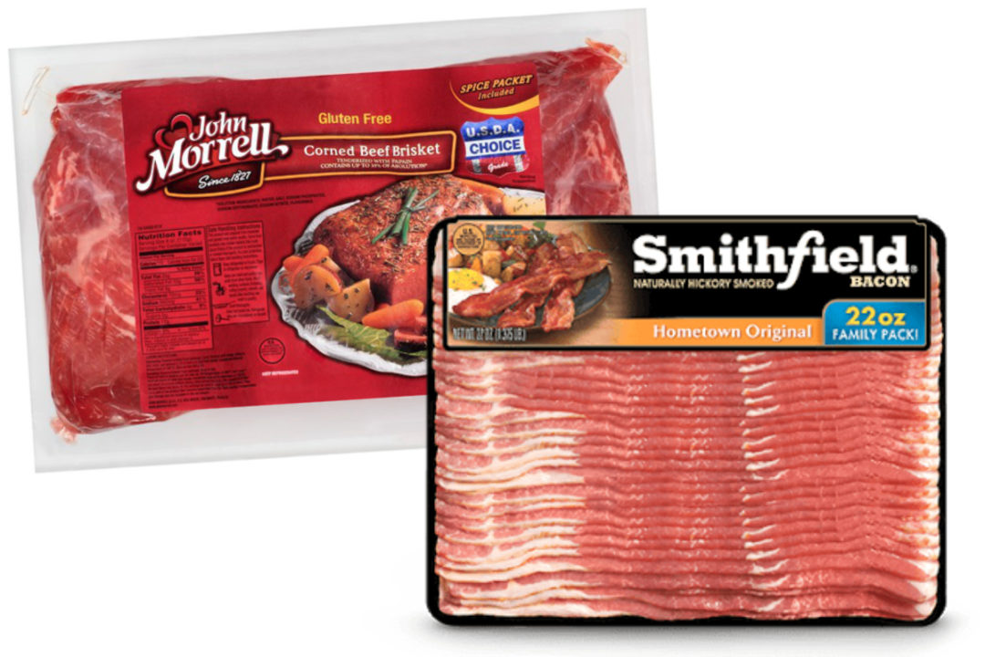 Smithfield Foods bacon and corned beef