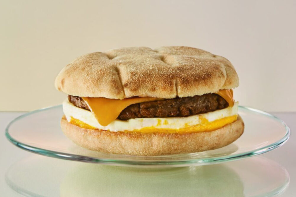 Starbucks Beyond Meat breakfast sandwich