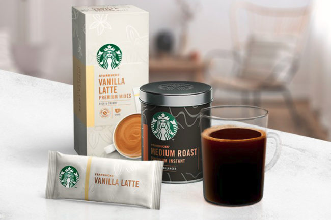 Starbucks instant coffee