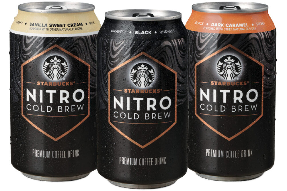 Vanilla Sweet Cream Nitro Cold Brew: Starbucks Coffee Company