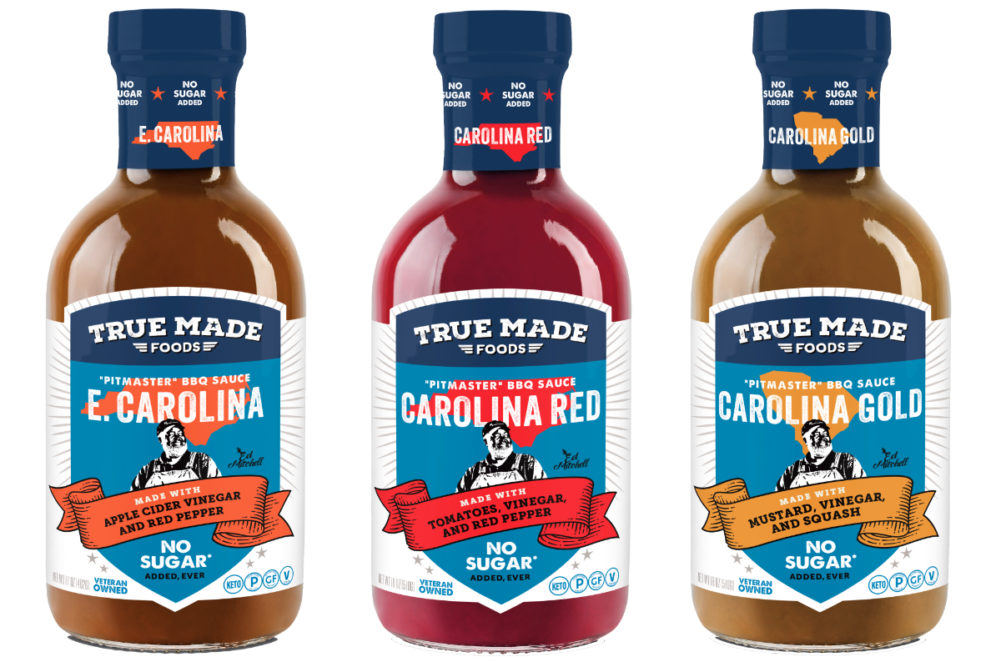 True Made Foods Carolina barbecue sauces