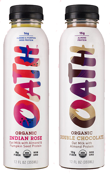 Oath organic plant protein beverage