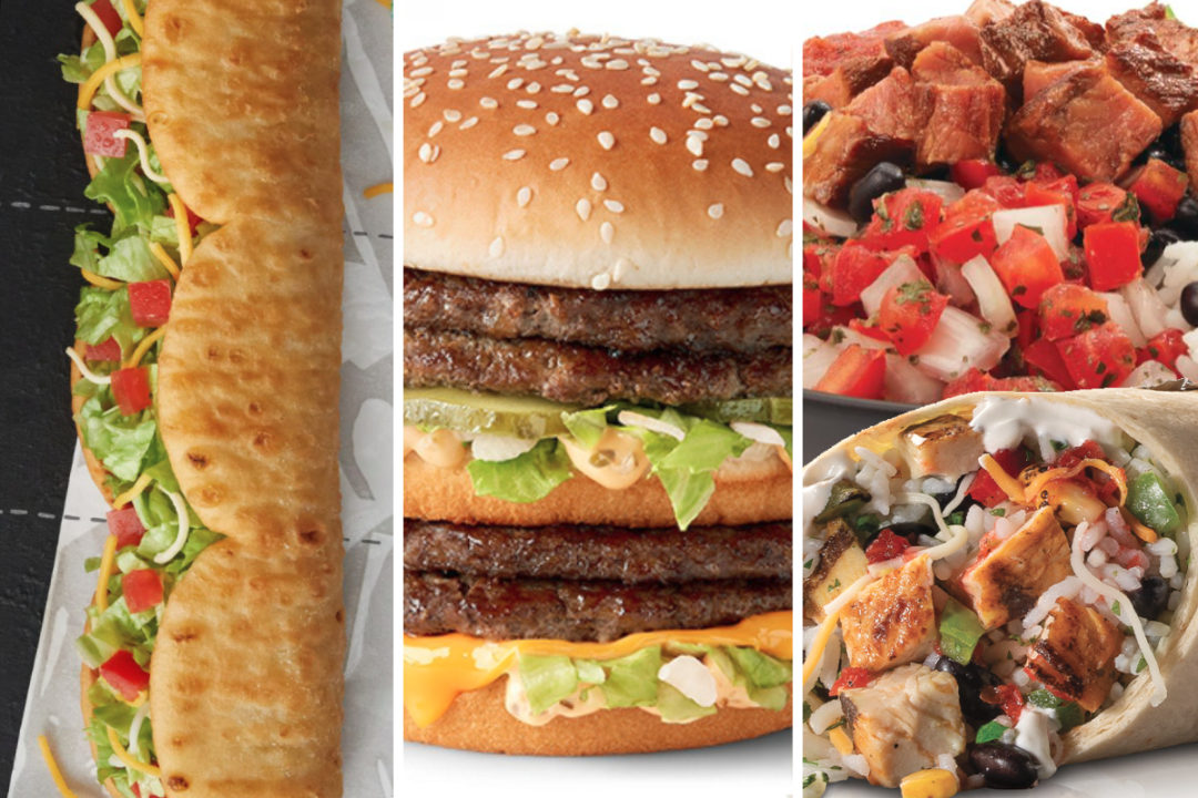 New menu items from Taco Bell, McDonald’s, Taco John’s
