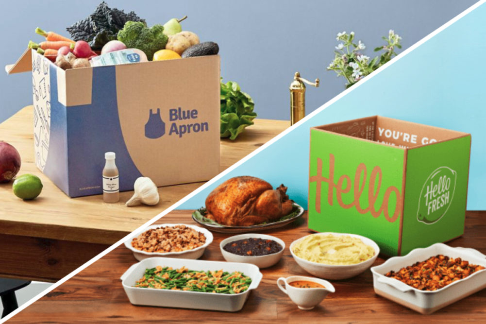 Blue Apron and HelloFresh meal kits