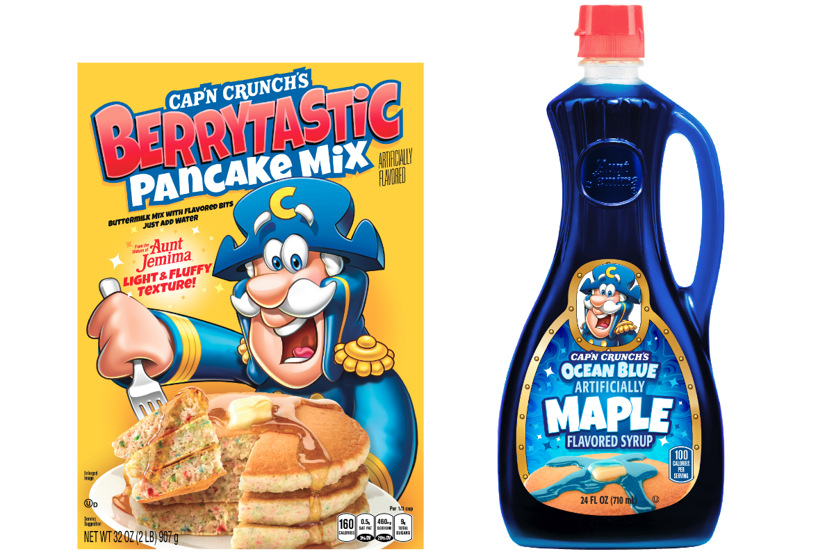 Captain Crunch X Aunt Pancake J Mix And Blue Syrup