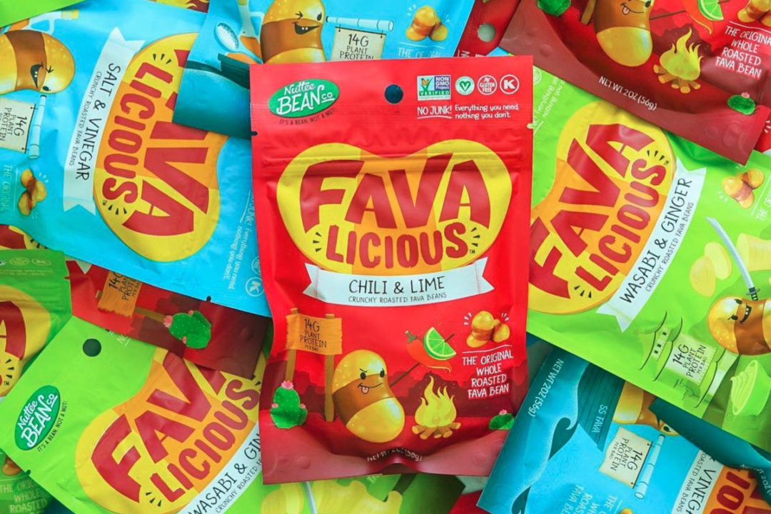 Favalicious snacks Nuttee Bean Co., LLC