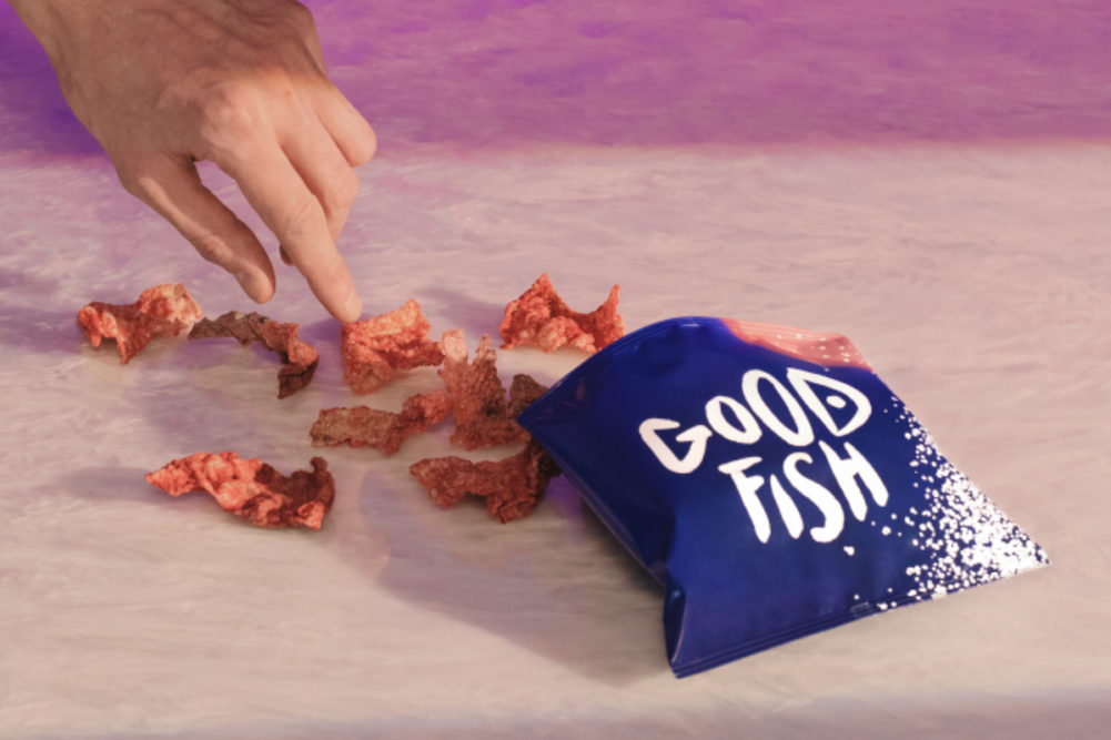 Goodfish crispy salmon skins snacks