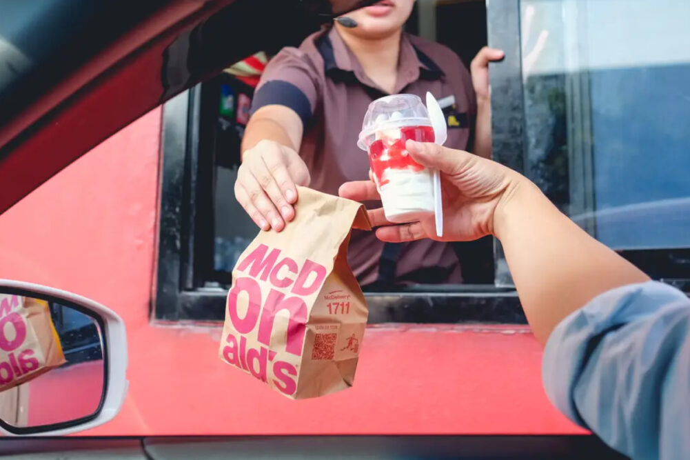 McDonald's drive thru