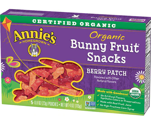 Annies organic bunny fruit snacks