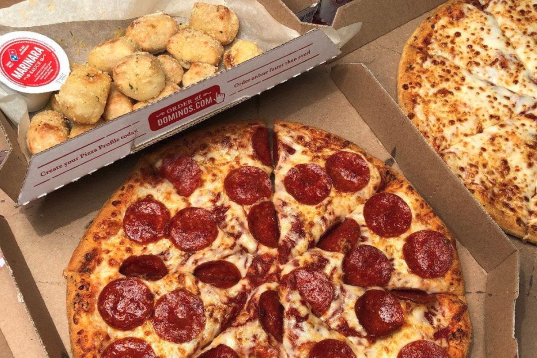 Domino's pizza order