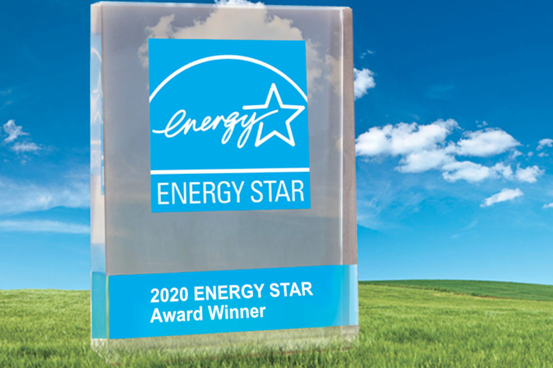 Energy Star 2020 award