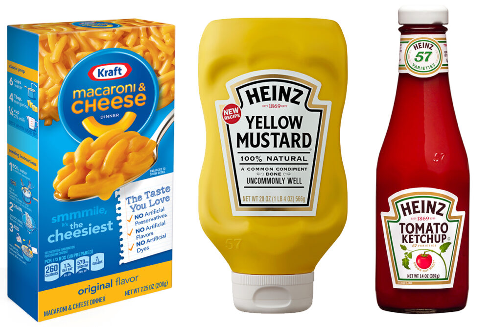 Kraft Heinz products