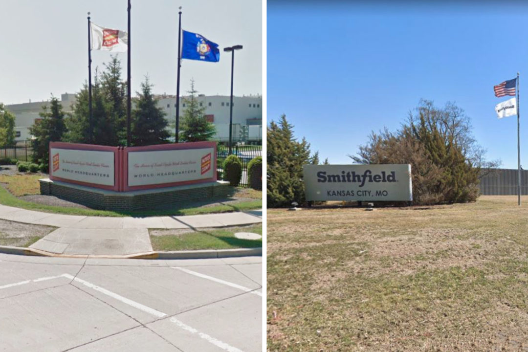 Smithfield Foods facilities in Cudahy, WI, and Martin City, MO