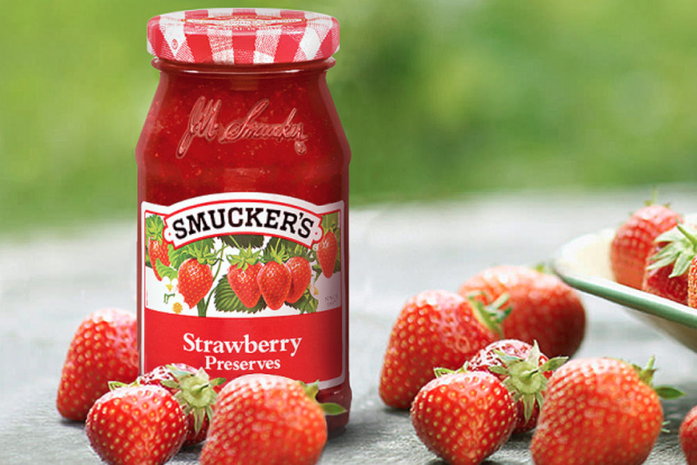 Smuckers strawberry preserves